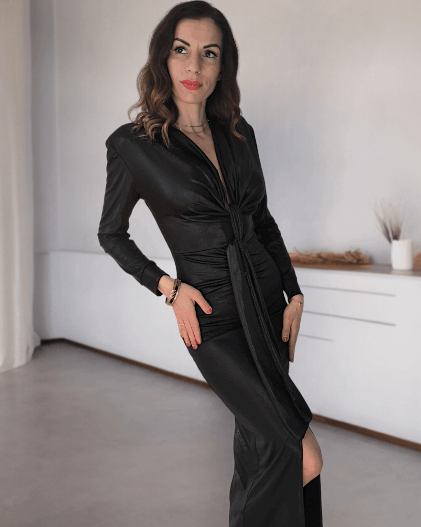Dress Naomi Black Suranska Shop