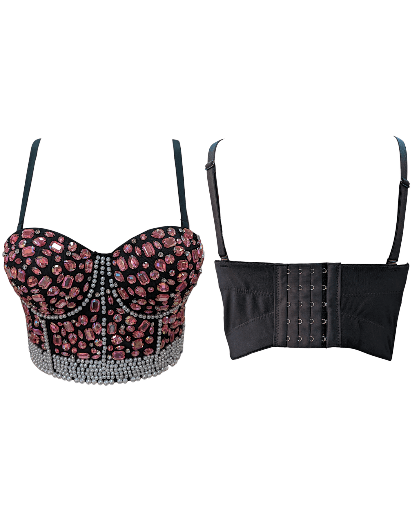 Top Crystal pink Suranska