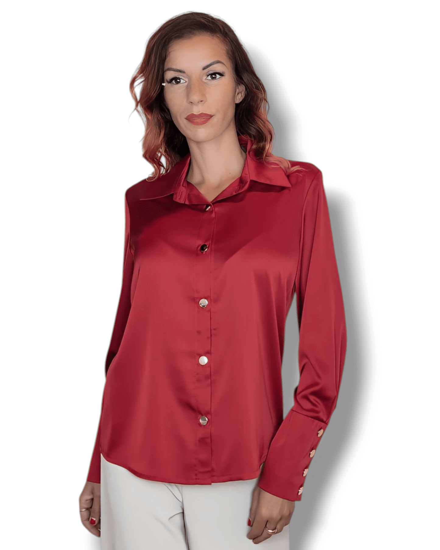 Red Blouse Daniela blouse Suranska Shop