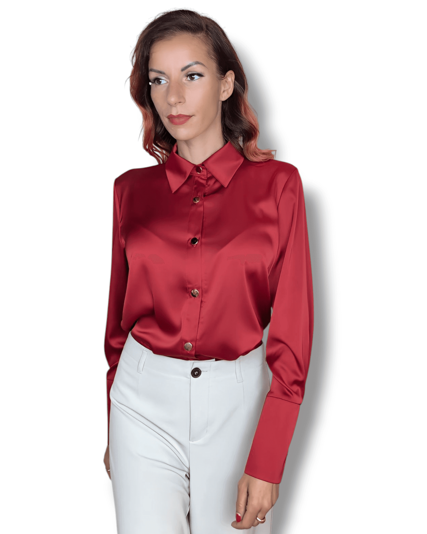 Red Blouse Daniela blouse Suranska Shop