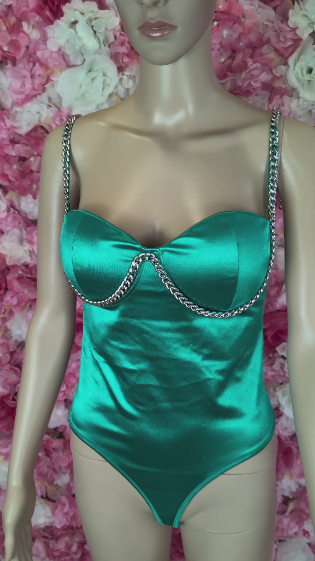 Bodysuit Lea green Suranska Shop 