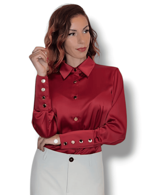 Red Blouse Daniela blouse Suranska Shop 