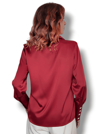 Red Blouse Daniela blouse Suranska Shop 