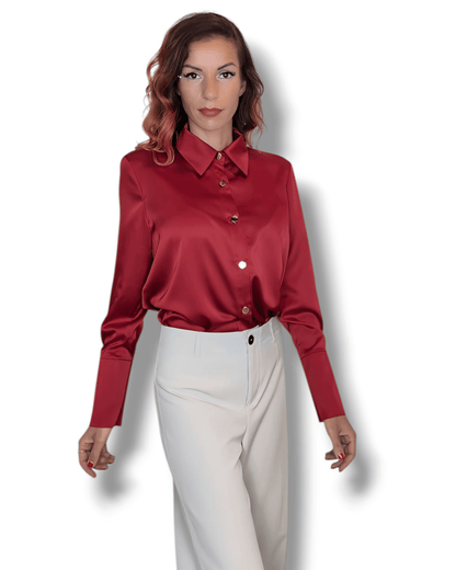 Red Blouse Daniela blouse Suranska Shop 